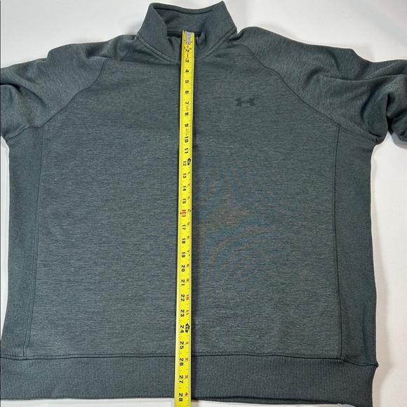 Under Armour 1/4 Zip Pullover Shirt Men’s XL Performance Loose Fleece ColdGear - Picture 4 of 7